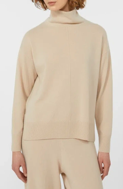 Weekend Max Mara Scrivia Wool & Cashmere Turtleneck Sweater In Neutral