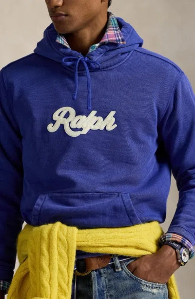 Polo Ralph Lauren The Ralph Logo Hoodie In Purple