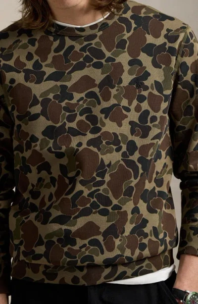 Polo Ralph Lauren Men's Camo Double-knit Sweatshirt In Animal Print