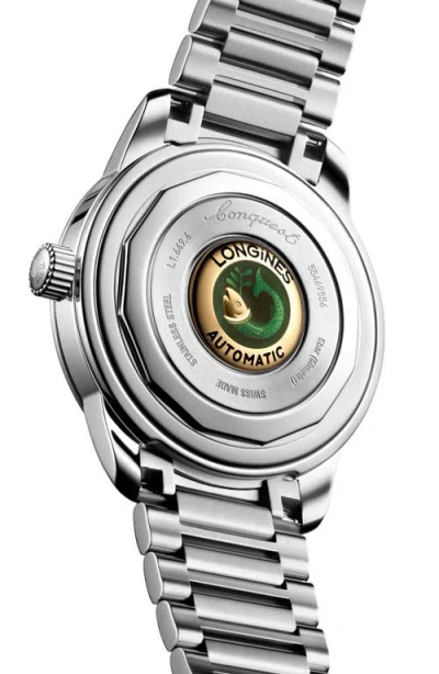 Longines Conquest Heritage Automatic Bracelet Watch, 38mm In Metallic