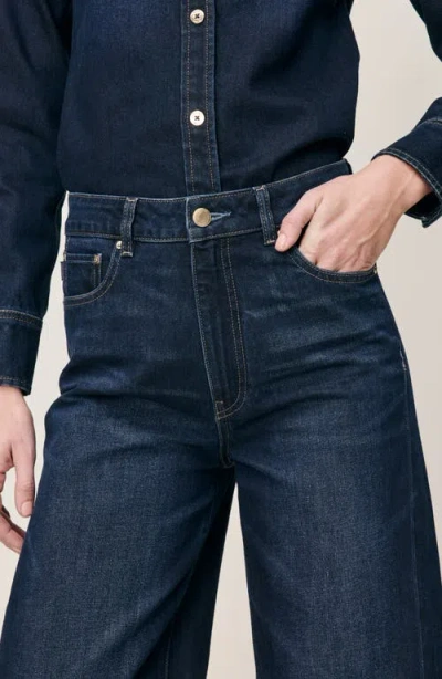 Dl1961 Miro Barrel High Rise Jeans In Ventura In Blue
