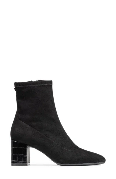 Donald Pliner Tomos Block Heel Bootie In Black