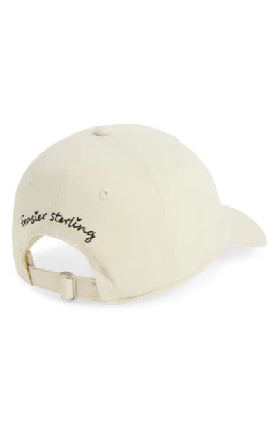Frasier Sterling Tee Time Baseball Cap In Neutral