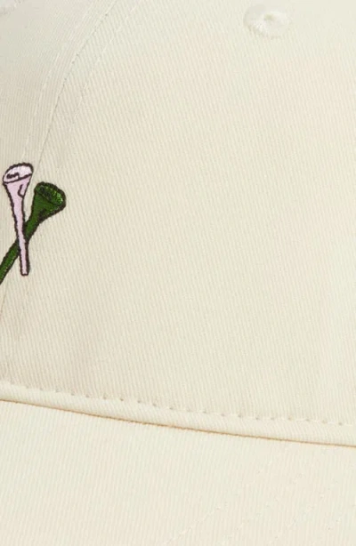 Frasier Sterling Tee Time Baseball Cap In Neutral