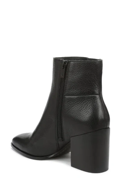 Vionic Vynn Plain Toe Bootie In Black