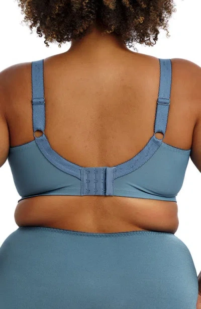 Goddess Plus Size Keira Underwire Full Coverage Bra In Blue