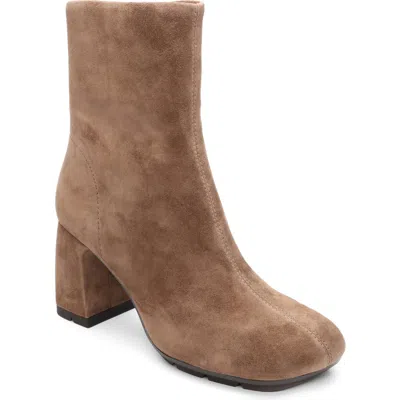 Ash Eclat Platform Bootie In Brown