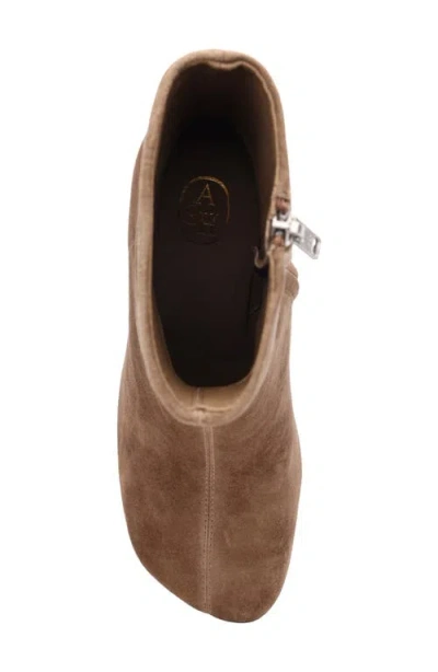 Ash Eclat Platform Bootie In Brown