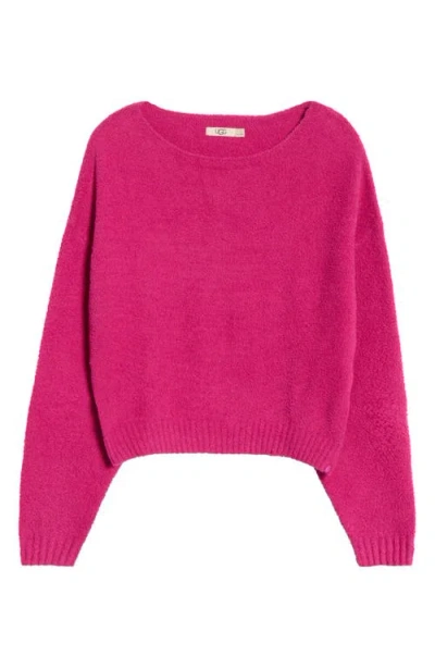 Ugg(r) Novalie Slouchy Pullover Lounge Sweater In Pink