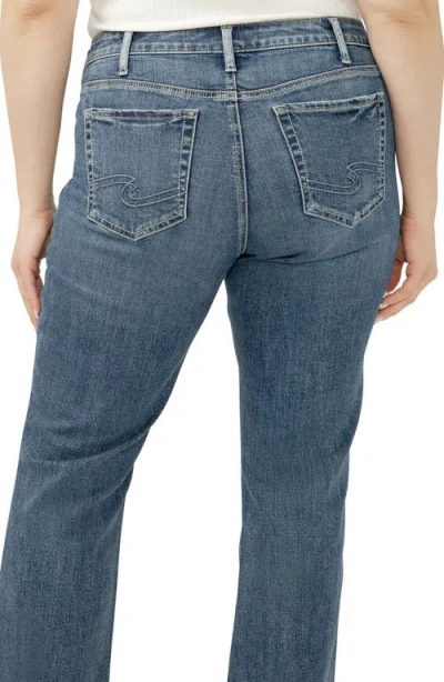 Silver Jeans Co. Plus Size Suki Mid Rise Curvy Fit Bootcut Jeans In Brown