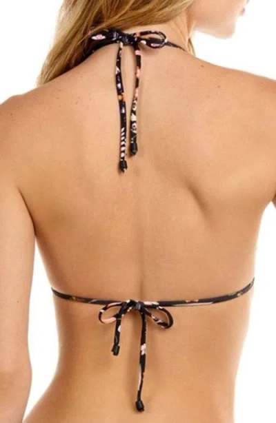 Agua Bendita Lolita Ambar Handmade Bikini Top In Black