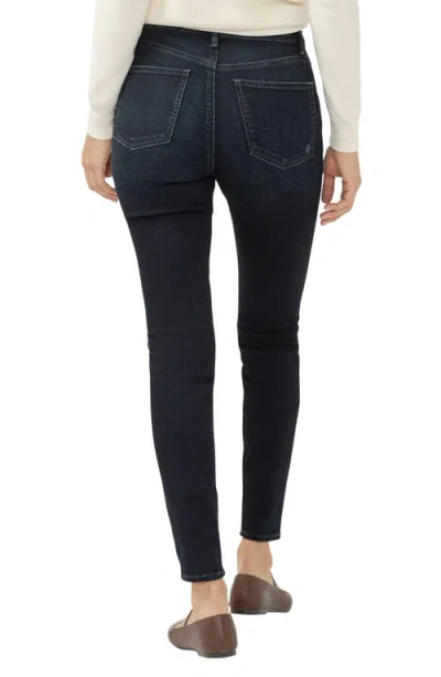 Silver Jeans Co. Women's Isbister High Rise Skinny Jeans In Blue