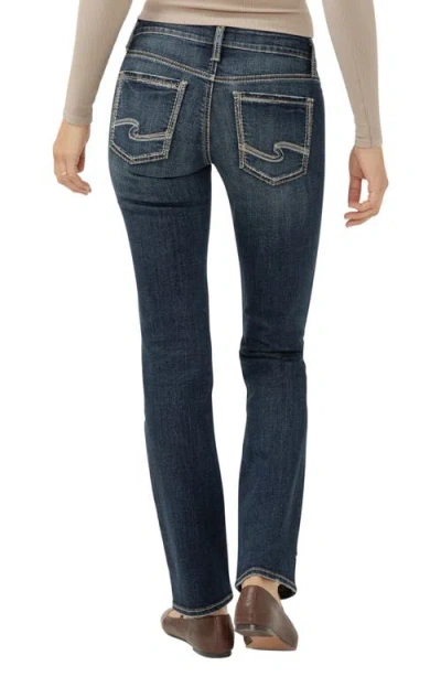 Silver Jeans Co. Women's Britt Low Rise Straight Jeans In Blue