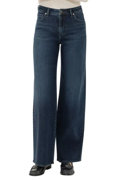 Silver Jeans Co. Isbister High Waist Wide Leg Jeans In Blue