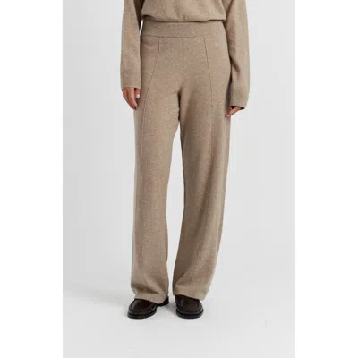Chinti & Parker Wool Blend Straight-leg Trousers In Neutral