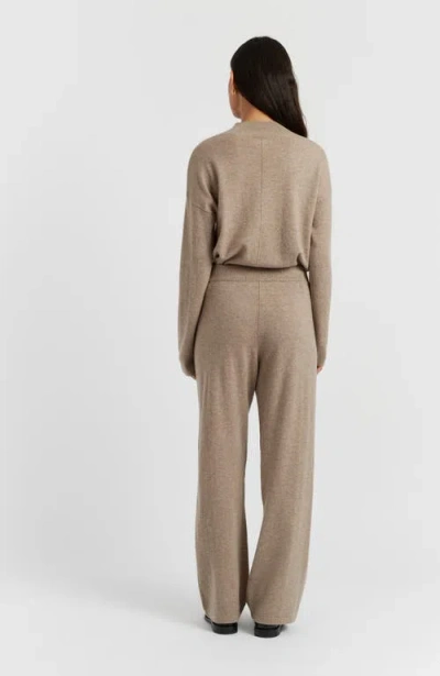 Chinti & Parker Wool Blend Straight-leg Trousers In Neutral