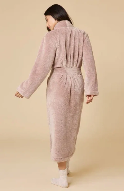 Softies Dreamplush Wrap Robe In Brown