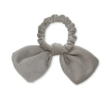 Lele Sadoughi Dallas Cowboys Bow Scrunchie In Gray