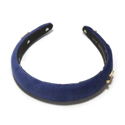 Lele Sadoughi New York Giants Charlotte Headband In Burgundy