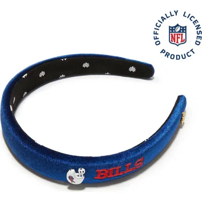 Lele Sadoughi Buffalo Bills Charlotte Headband In Blue
