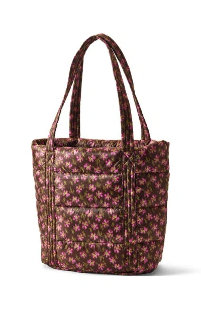 Lands' End Wanderweight Ultralight Packable Tote Bag In Brown