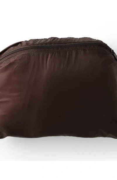 Lands' End Wanderweight Ultralight Packable Tote Bag In Brown