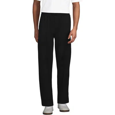 Lands' End School Uniform  Active Performance Track Pants In Black