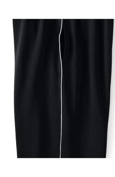 Lands' End School Uniform  Active Performance Track Pants In Black