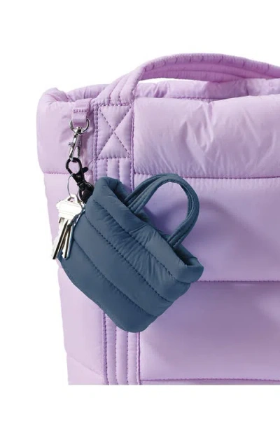 Lands' End Mini Canvas Tote Charm In Blue