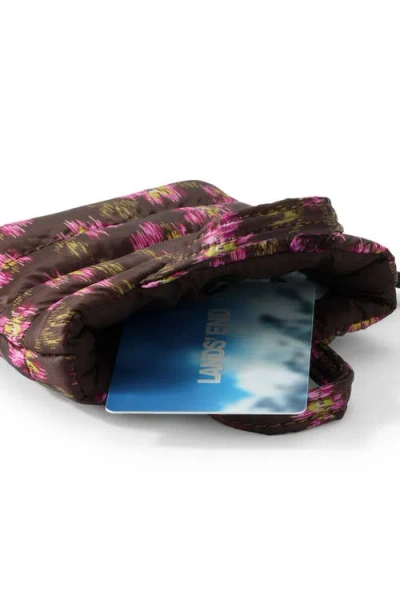 Lands' End Mini Canvas Tote Charm In Brown