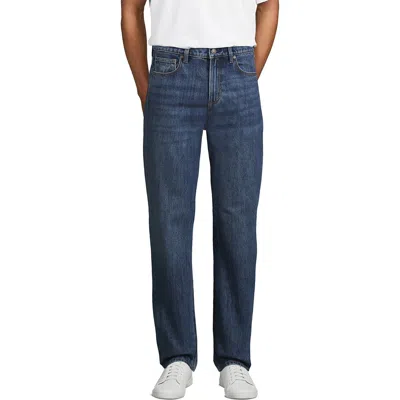 Lands' End Rigid Comfort Waist Classic Fit Jean In Blue