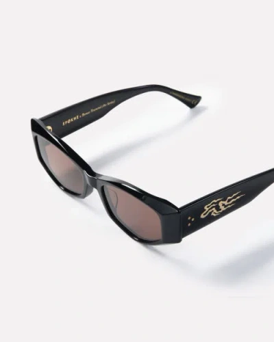 Epokhe Guilty Sunglasses In Black