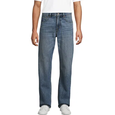 Lands' End Rigid Comfort Waist Classic Fit Jean In Blue