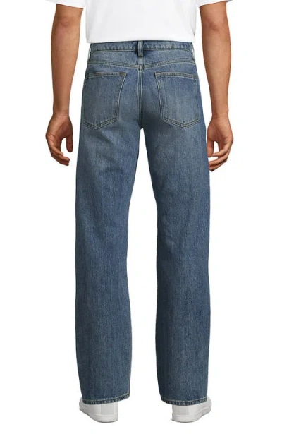 Lands' End Rigid Comfort Waist Classic Fit Jean In Blue