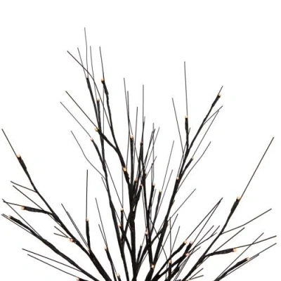 Northlight Pre-lit Halloween Twig Tree In Black