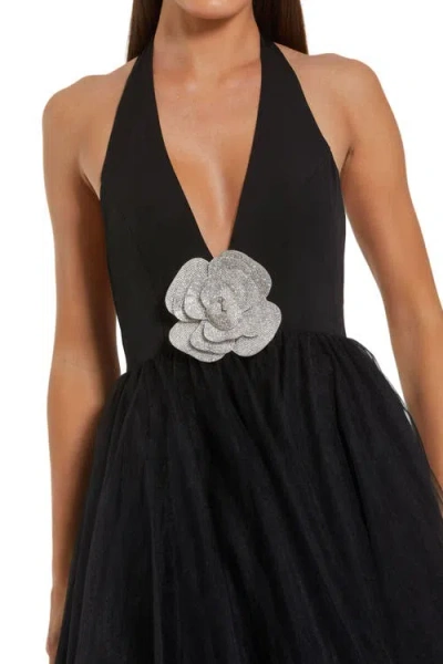 Mac Duggal 56187 Long Ball Gown Floral Formal Prom Dress In Gold