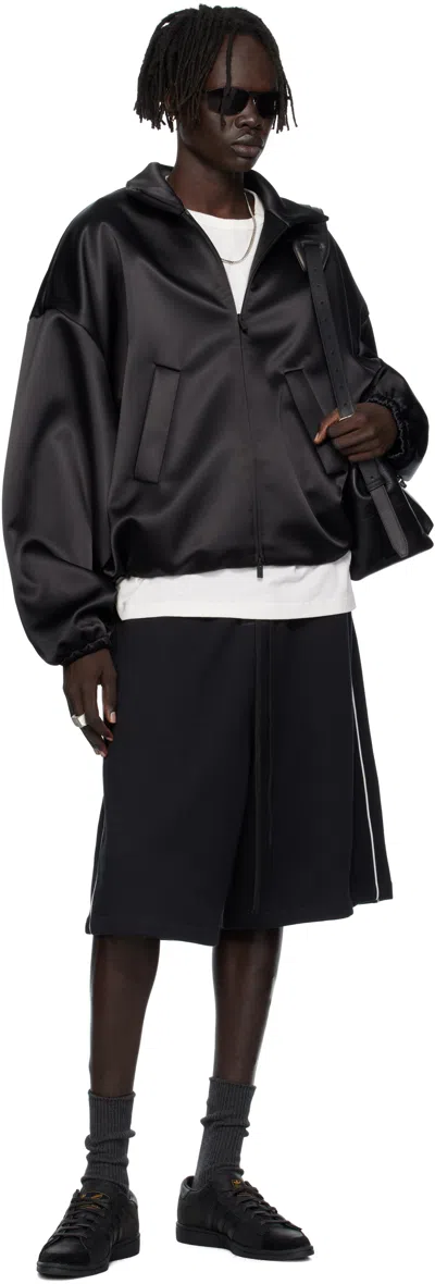 Essentials Black Basketball Jersey Shorts In Black