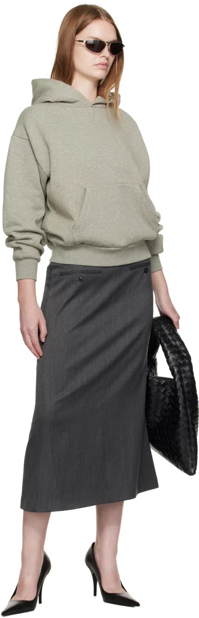 Essentials Fleece Classic Fit Hoodie In Gray