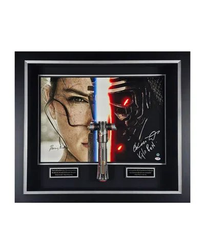 Leipzig Galleries Star Wars Cast-signed The Force Awakens Lightsaber Display