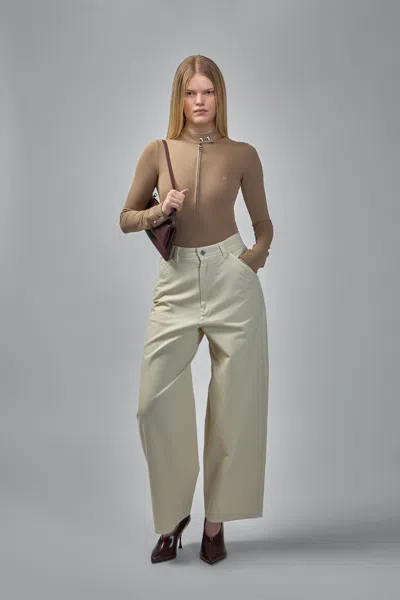 Lemaire Utility Pocket Jeans In White