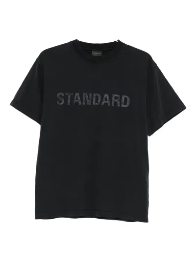 Balenciaga "standard" T-shirt By Bb In Black