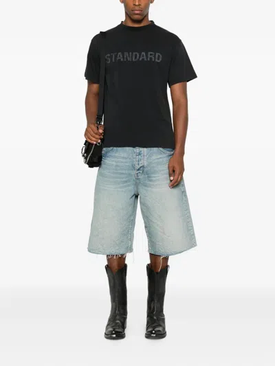 Balenciaga "standard" T-shirt By Bb In Black