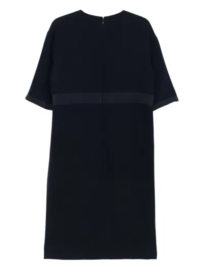 Pre-owned Chanel Short-sleeve Dress In Blue