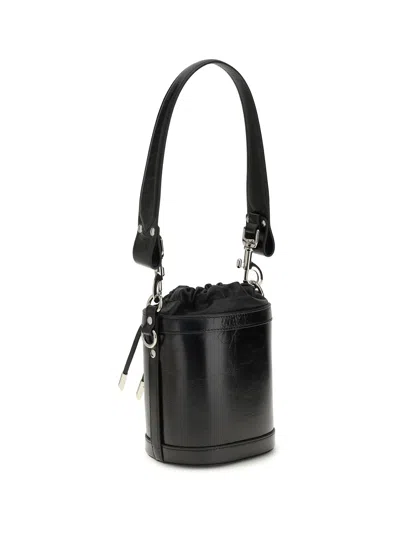 Vivienne Westwood Structured Bucket Bag With Drawstring Closure
