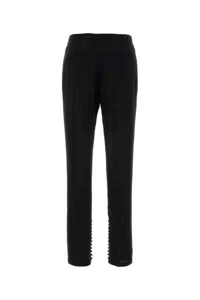 Dries Van Noten Philip Regular-fit Straight-leg Cotton Trousers In Black