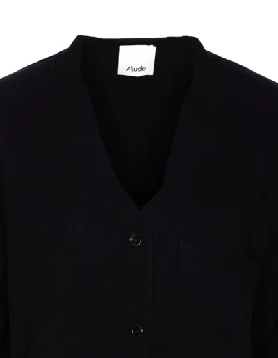 Allude Cardigan In Black