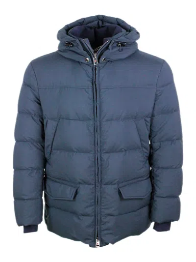 Kired Down Jacket In Blue