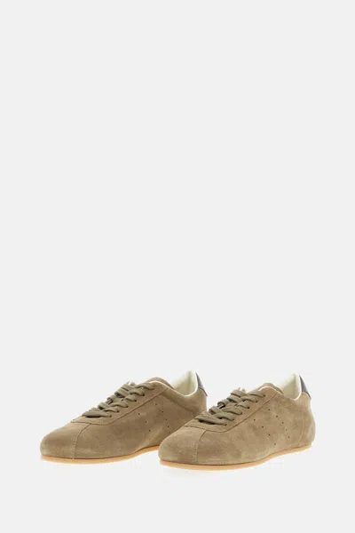 Common Projects Round-toe Low-top Casual Shoes In Brown
