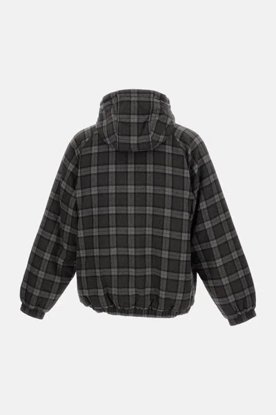 Roa Logger Wool Primaloft Checked Jacket In Multi