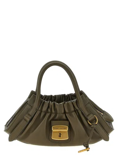 Marc Jacobs Womens Beech Cristina Logo-plaque Leather Satchel Bag In Brown